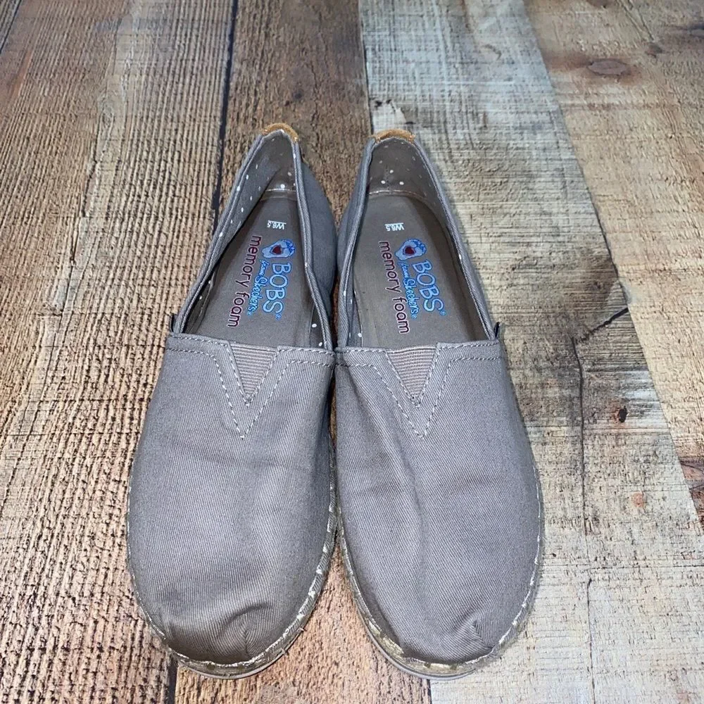 Skechers Bobs Breeze Taupe Espadrille